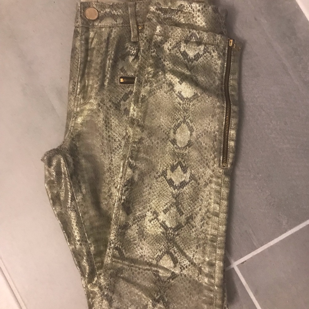 Zara Python print jeans - Picture 5 of 8